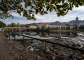 Landscape view of Arcos de Valdevez an Ancient Village in Minho, North of Portugal.