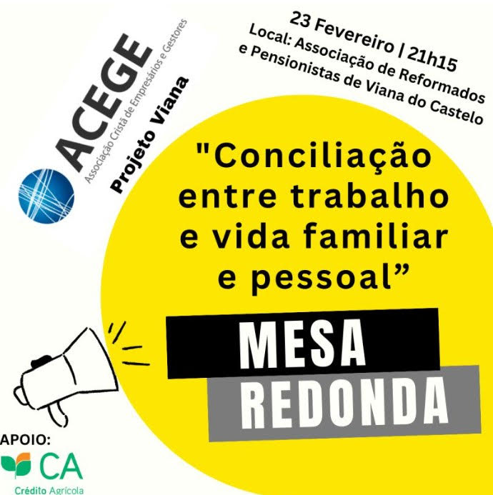 Projeto Viana da ACEGE promove primeira edição da Mesa-redonda