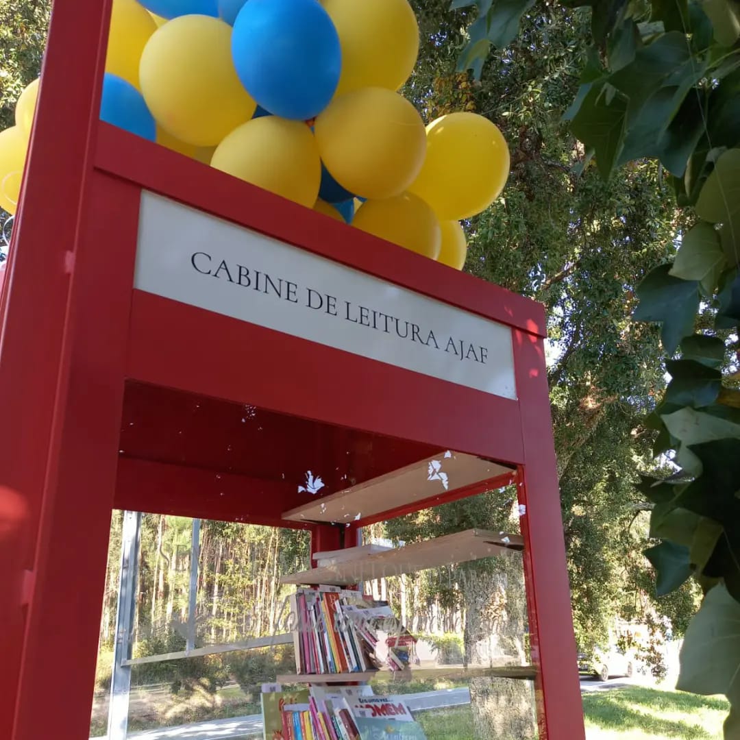 Associação de Jovens e Amigos de Friastelas criam cabine de leitura