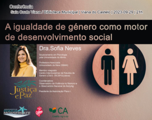 Biblioteca Municipal acolhe palestra sobre “A igualdade de género como motor de desenvolvimento social”