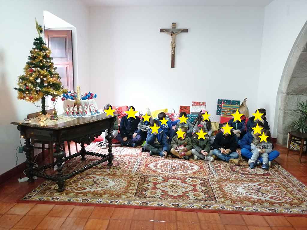 Cerca de 40 crianças participaram na festa de Natal da Cáritas Diocesana