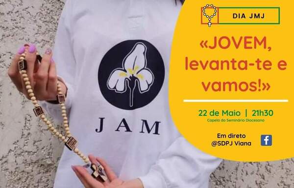 Diocese de Viana do Castelo convida à oração do terço na Vigília de Pentecostes para celebrar Dia JMJ