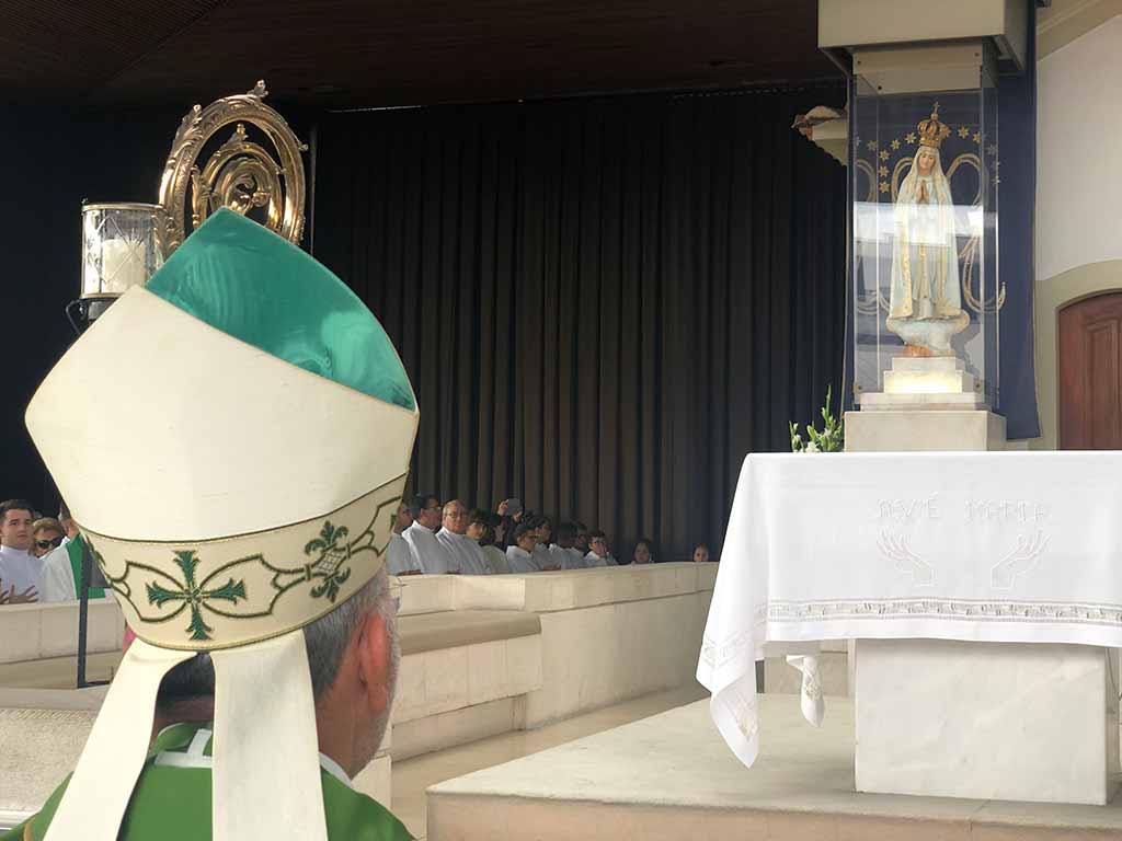 “Oração sem conversão não passa de uma farsa”, afirmou o Bispo de Viana na Peregrinação da Diocese a Fátima