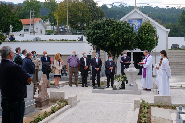Inaugurada empreitada de ampliação do cemitério de Outeiro