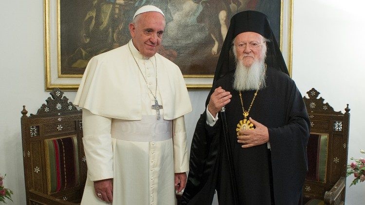 Instituto Católico recebido pelo Patriarca Ecuménico Bartolomeu