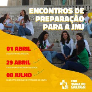 Pastoral Juvenil promove três encontros de preparação para a JMJ 2023