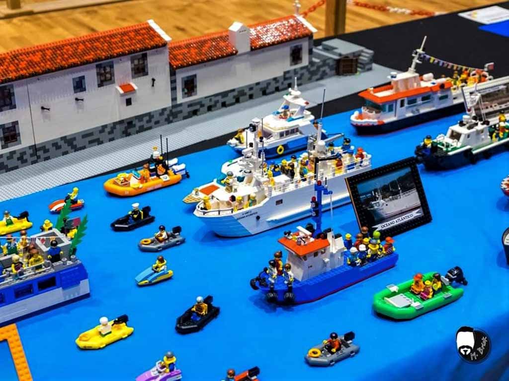 Procissão ao mar recriada com mais de 40 mil peças lego no Museu Gil Eannes