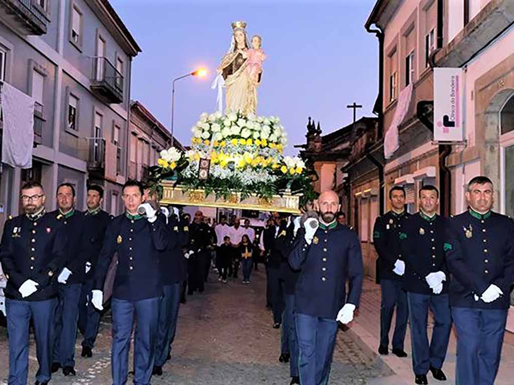 Eucaristia e Procissão assinalam 100 anos da GNR em Viana do Castelo